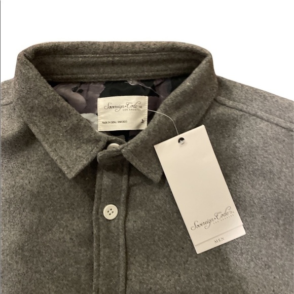 SOVEREIGN CODE HEATHER GREY MERCURY KNIT SHIRT - Picture 5 of 6